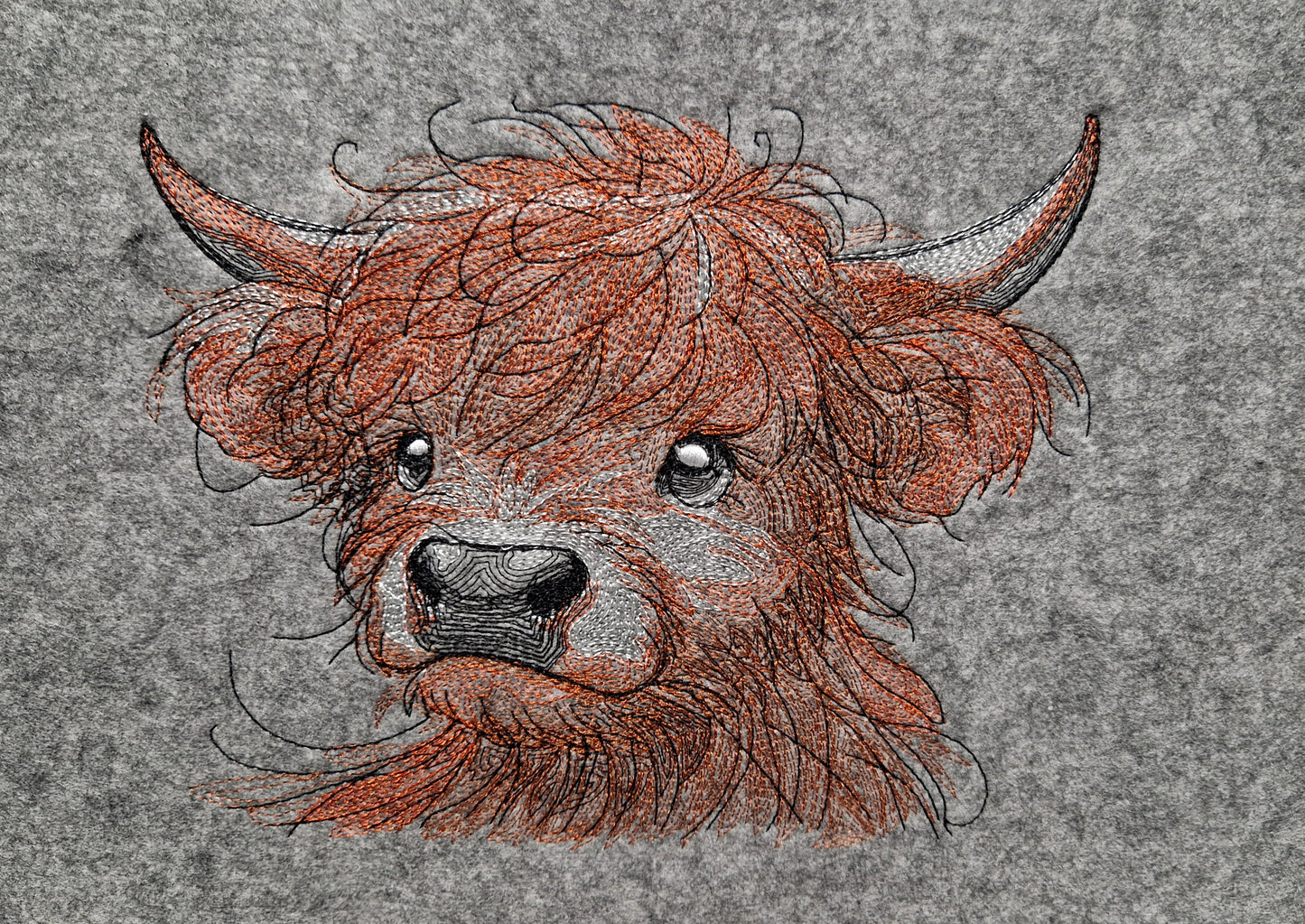 Filzshopper Highland-Cow - Pirouette Handmade