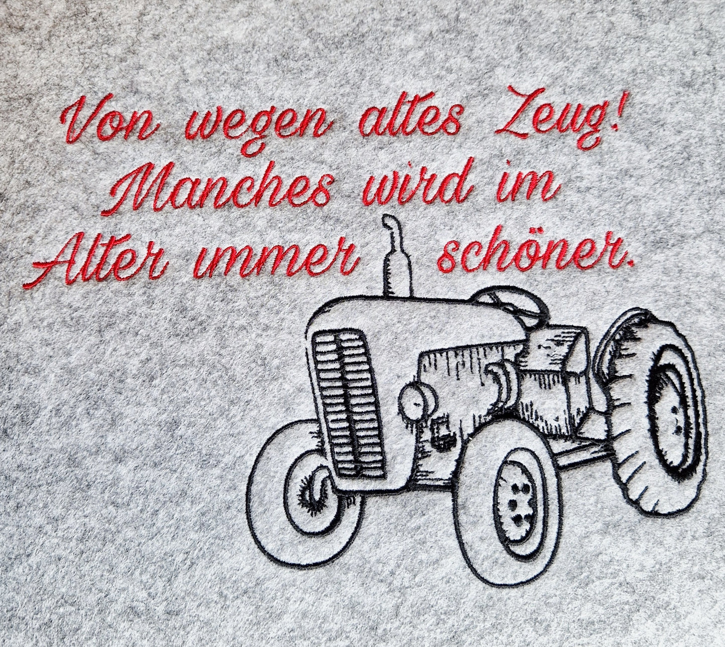 Sitzkissen Trecker Oldtimer - Pirouette Handmade