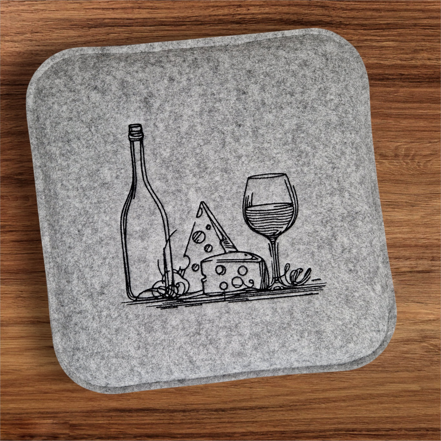 Sitzkissen Weinzeit - Pirouette Handmade