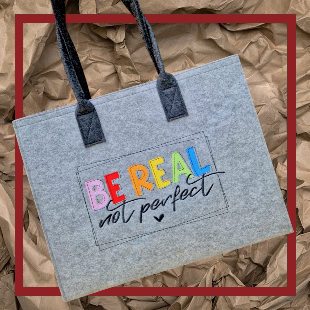 Shopper Hell "Personalisierbar" - Pirouette Handmade