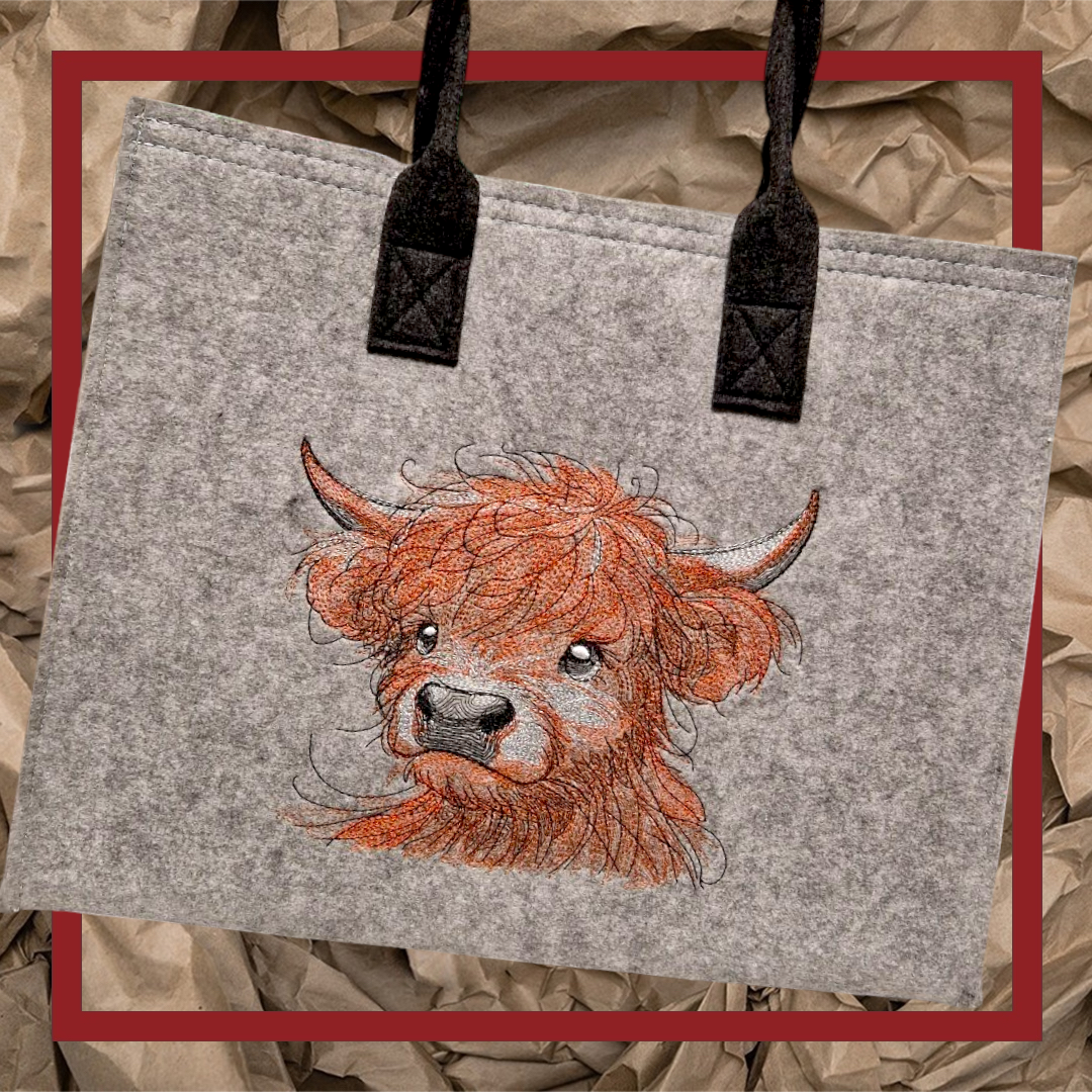 Filzshopper Highland-Cow - Pirouette Handmade