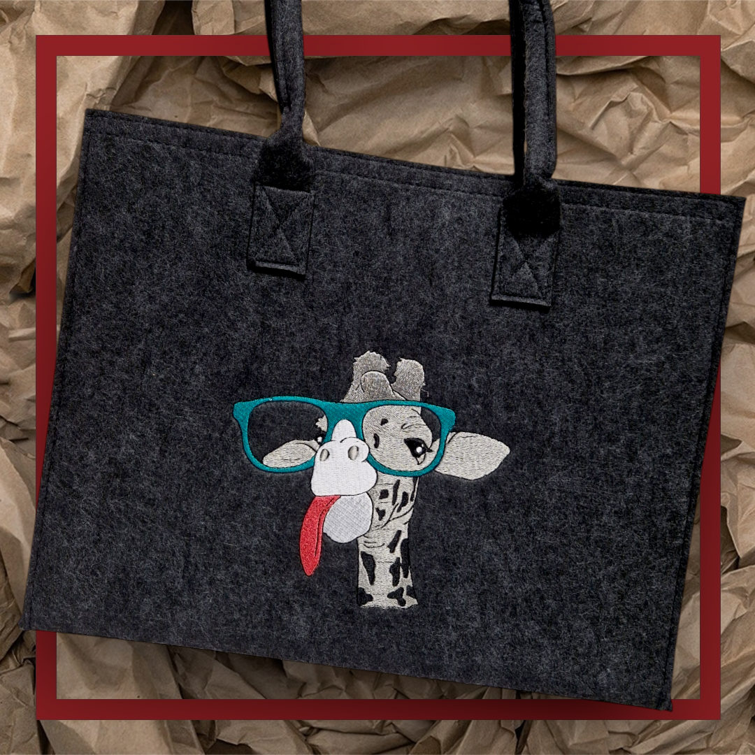 Filzshopper Giraffe - Pirouette Handmade