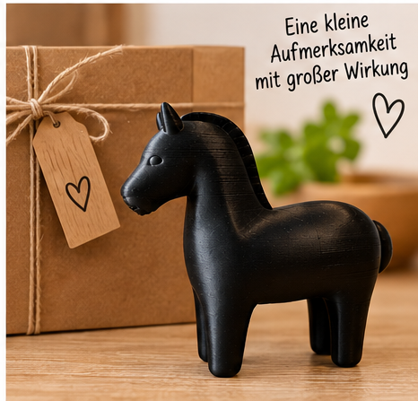 Salt & Pepper Pony - Pirouette Handmade