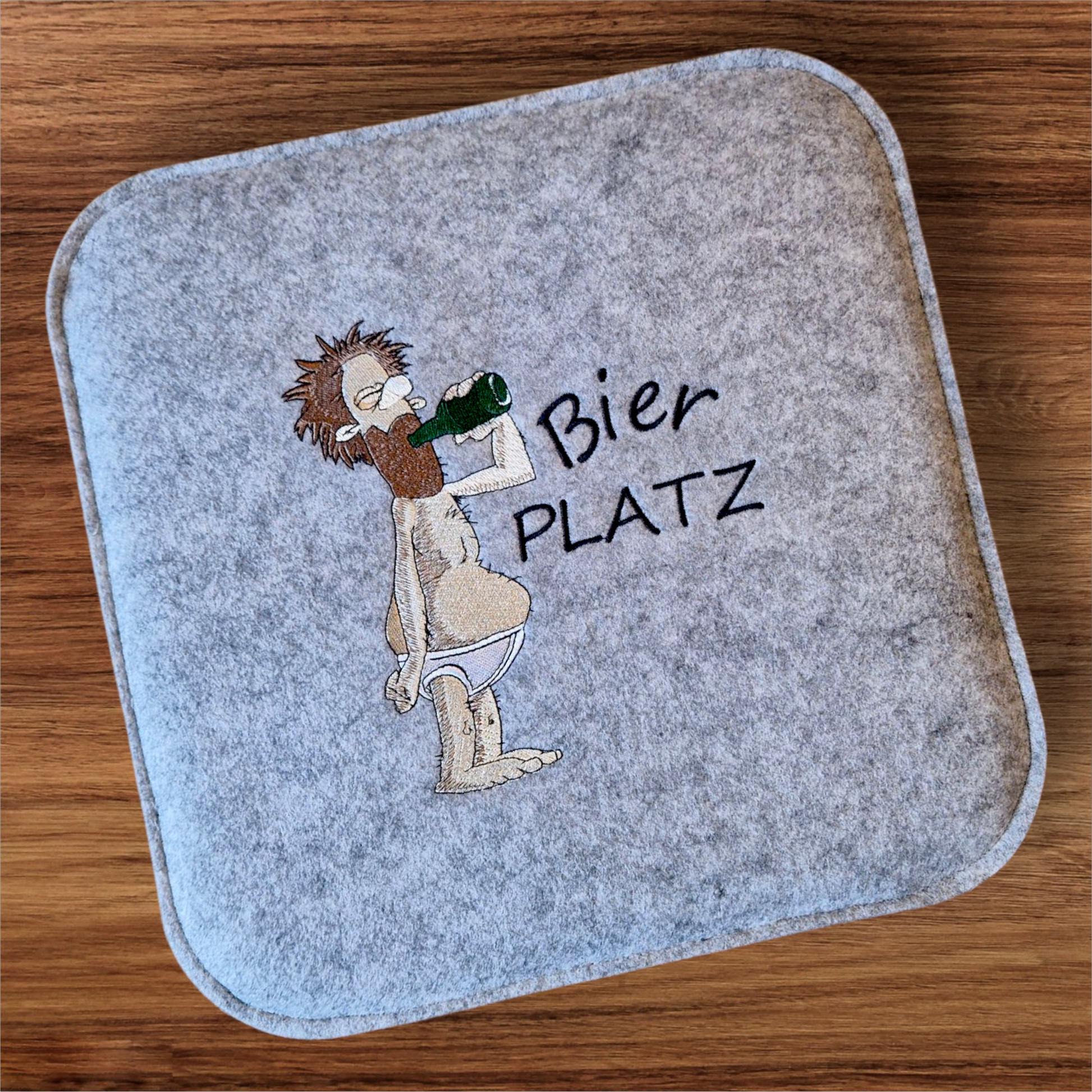 Sitzkissen Bierplatz - Pirouette Handmade