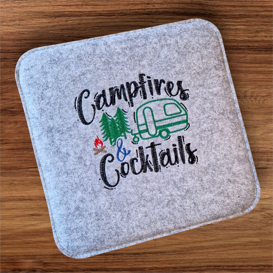 Sitzkissen Camping Wohnwagen - Pirouette Handmade