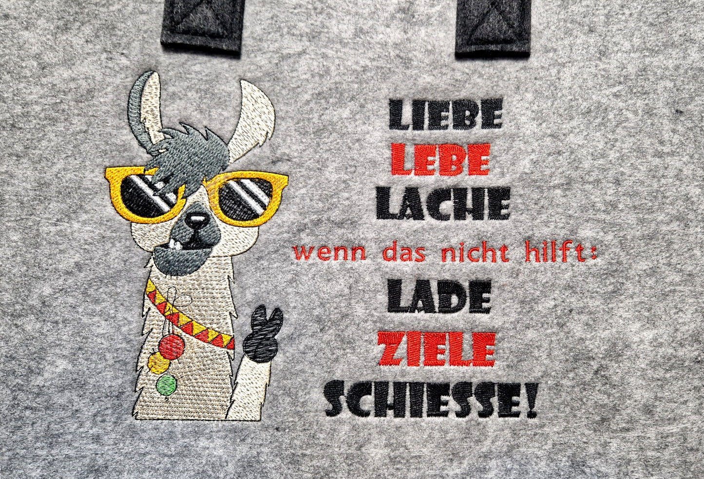 Filzshopper Lama Alpaka - Pirouette Handmade