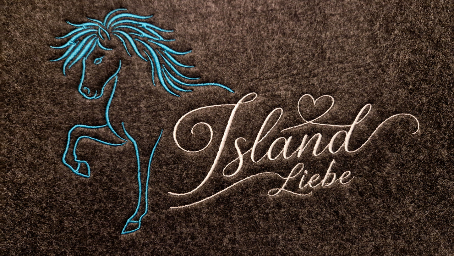Filzshopper Tragetasche Filztasche Islandliebe - Pirouette Handmade