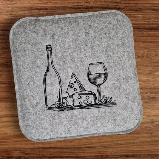 Sitzkissen Weinzeit - Pirouette Handmade