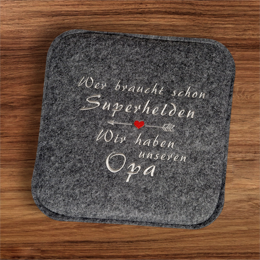 Sitzkissen Opa - Pirouette Handmade