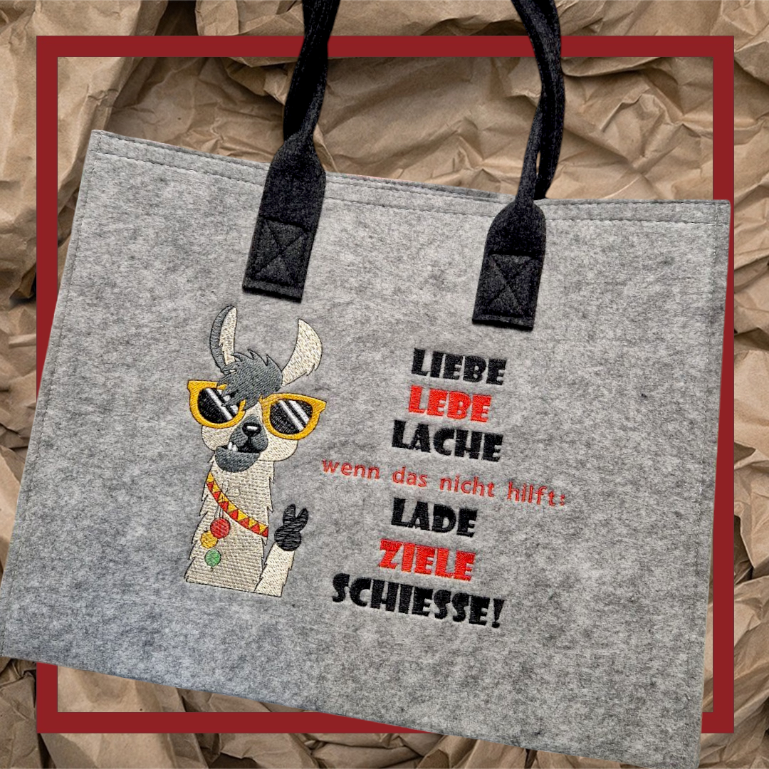 Filzshopper Lama Alpaka - Pirouette Handmade