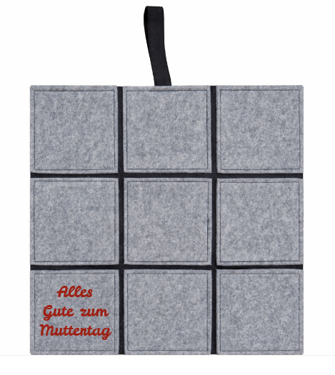 Sitzkissen To Go Personaliserbar mit einem Namen oder Text - Pirouette Handmade