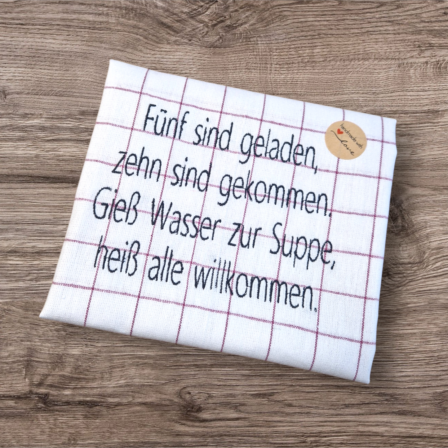 Küchenhandtuch "Oma´s Küchenweißheit" - Pirouette Handmade