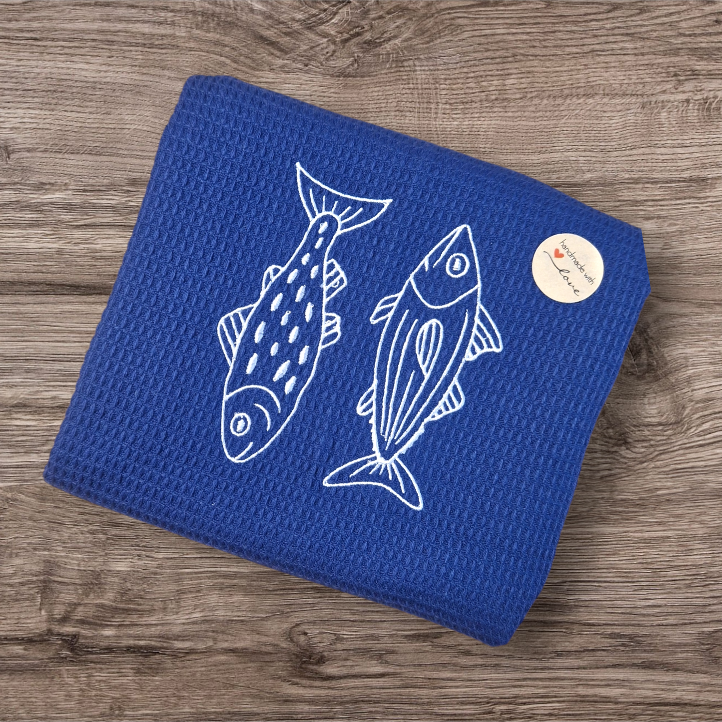 Küchenhandtuch "Fisch" - Pirouette Handmade
