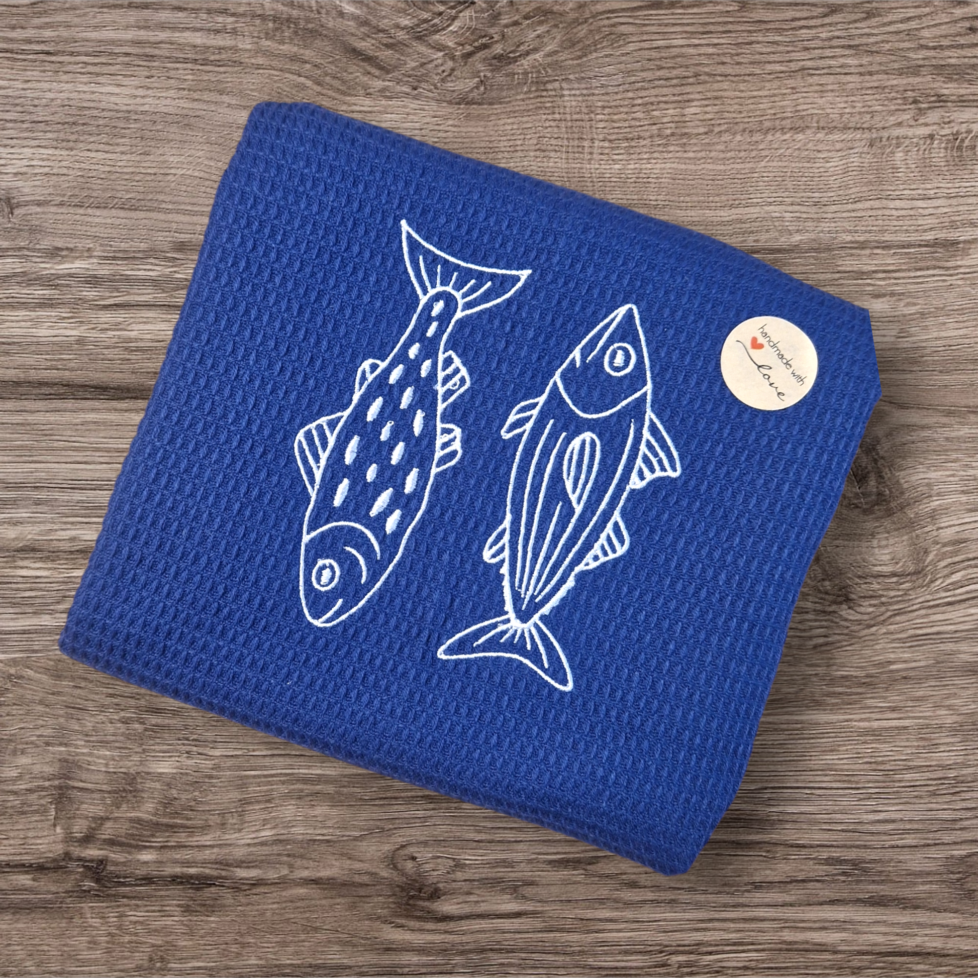 Küchenhandtuch "Fisch" - Pirouette Handmade
